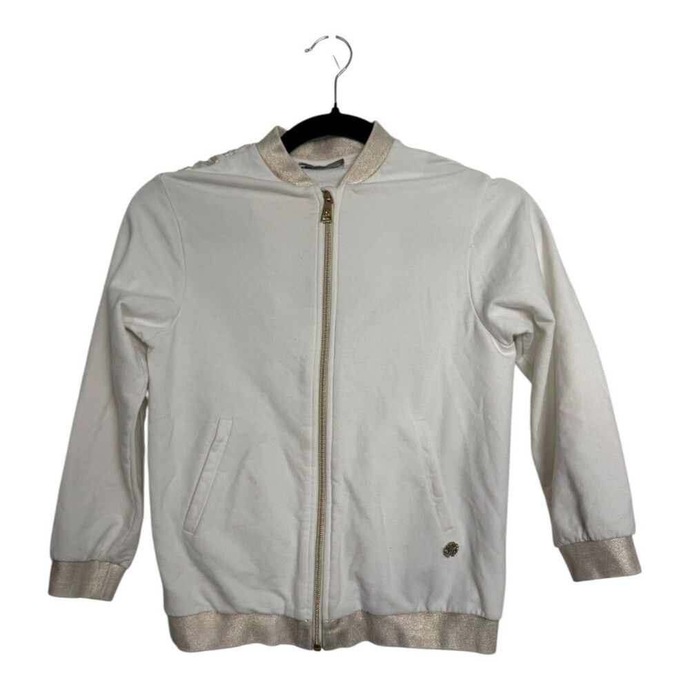 Roberto Cavalli Junior Zipper Sweatshirt Jacket Size 7